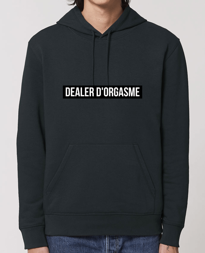 Essential unisex hoodie sweatshirt Drummer Dealer d'orgasme Par tunetoo
