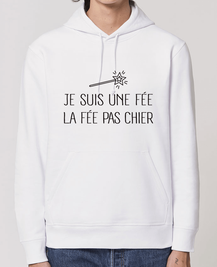 Hoodie Je suis une fée la fée pas chier Par Freeyourshirt.com