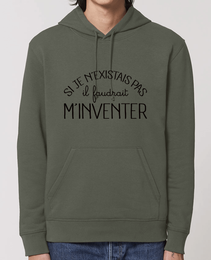 Sudadera Essential con capucha unisex  Drummer Si je n'existais pas il faudrait m'inventer Par Freeyourshirt.com