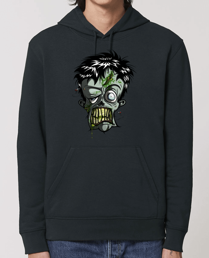 Essential unisex hoodie sweatshirt Drummer Toxic Zombie Par SirCostas
