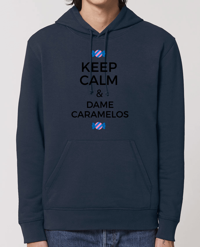 Essential unisex hoodie sweatshirt Drummer Keep Calm and Dame Caramelos Par tunetoo