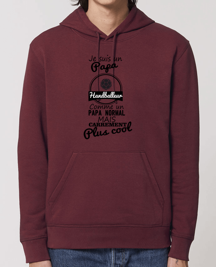 Essential unisex hoodie sweatshirt Drummer Je suis un papa handballeur comme un papa normal mais carrément plus cool Par Benichan