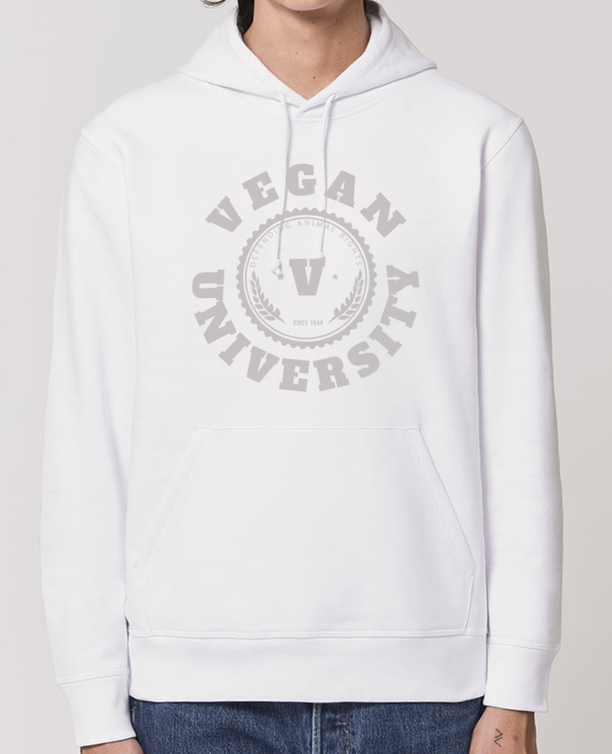 Essential unisex hoodie sweatshirt Drummer Vegan University Par Les Caprices de Filles