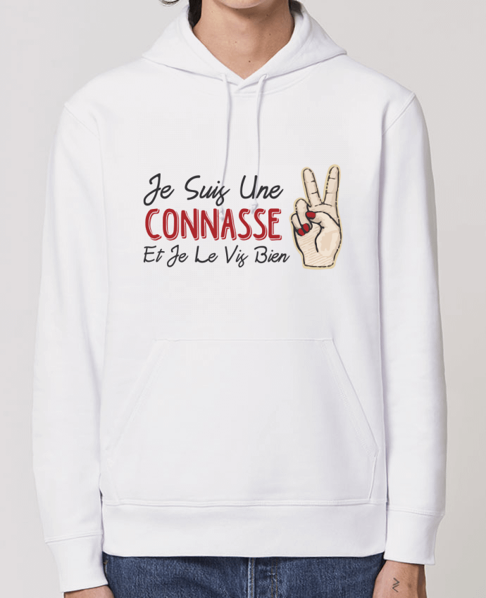 Hoodie Je suis une connasse et je le vis bien Par tunetoo