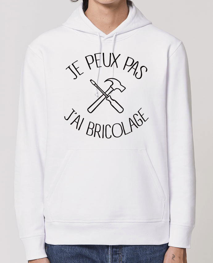 Hoodie Je peux pas j'ai Bricolage Par Freeyourshirt.com