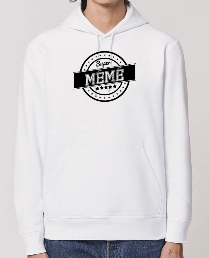 Essential unisex hoodie sweatshirt Drummer Super mémé Par justsayin