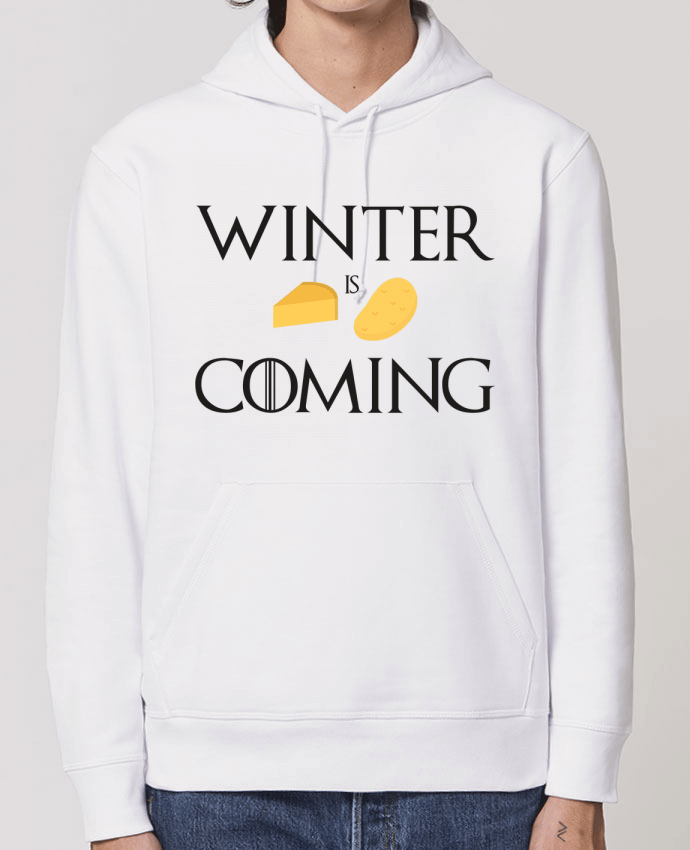 Essential unisex hoodie sweatshirt Drummer Winter is coming Par Ruuud