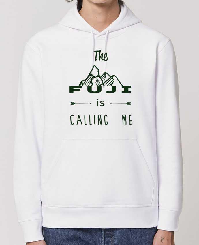 Essential unisex hoodie sweatshirt Drummer The Fuji is calling me Par Les Caprices de Filles