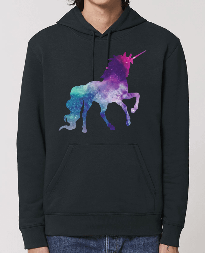 Sudadera Essential con capucha unisex  Drummer Space Unicorn Par Crazy-Patisserie.com