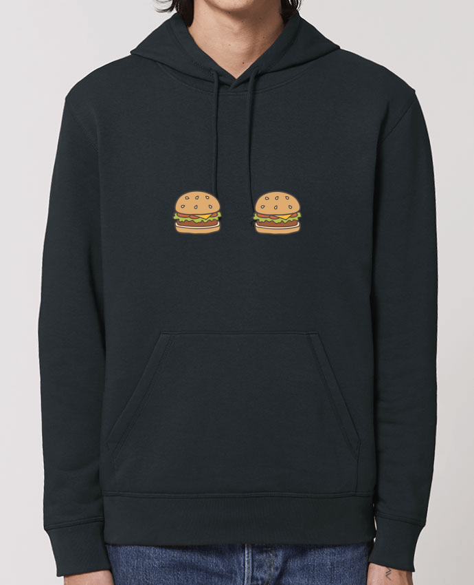 Essential unisex hoodie sweatshirt Drummer Hamburger Par Bichette