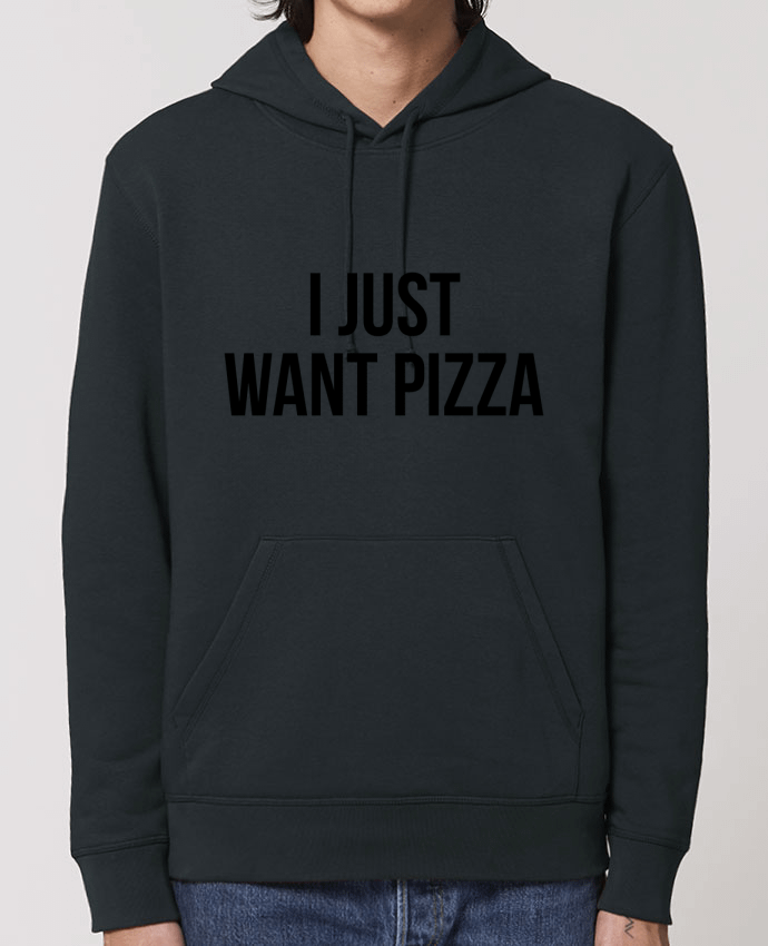 Sudadera Essential con capucha unisex  Drummer I just want pizza Par Bichette