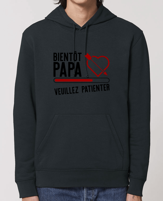 Sweat-Shirt Capuche Essentiel Unisexe Drummer Bientôt papa cadeau Par Original t-shirt
