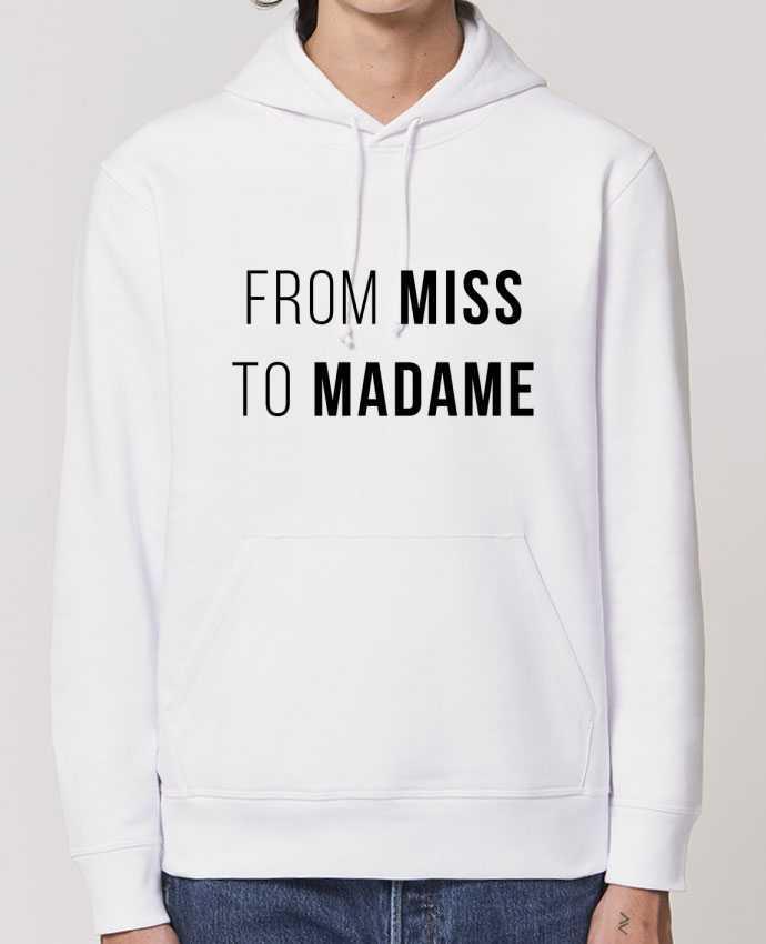 Essential unisex hoodie sweatshirt Drummer From Miss to Madam Par Bichette