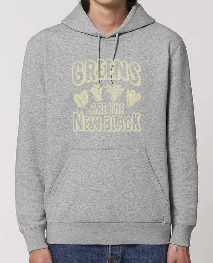 Essential unisex hoodie sweatshirt Drummer Greens are the new black Par Bichette
