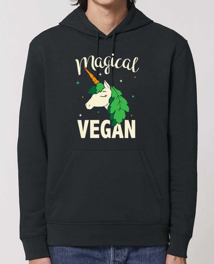 Essential unisex hoodie sweatshirt Drummer Magical vegan Par Bichette