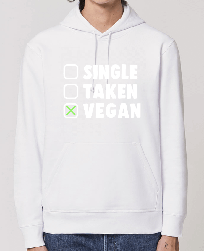 Hoodie Single Taken Vegan Par Bichette