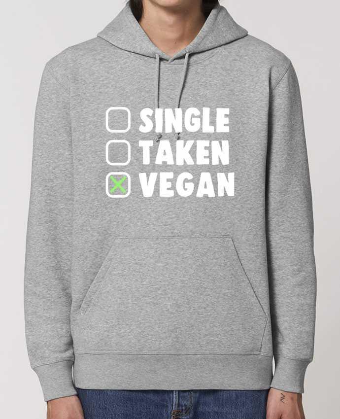 Essential unisex hoodie sweatshirt Drummer Single Taken Vegan Par Bichette