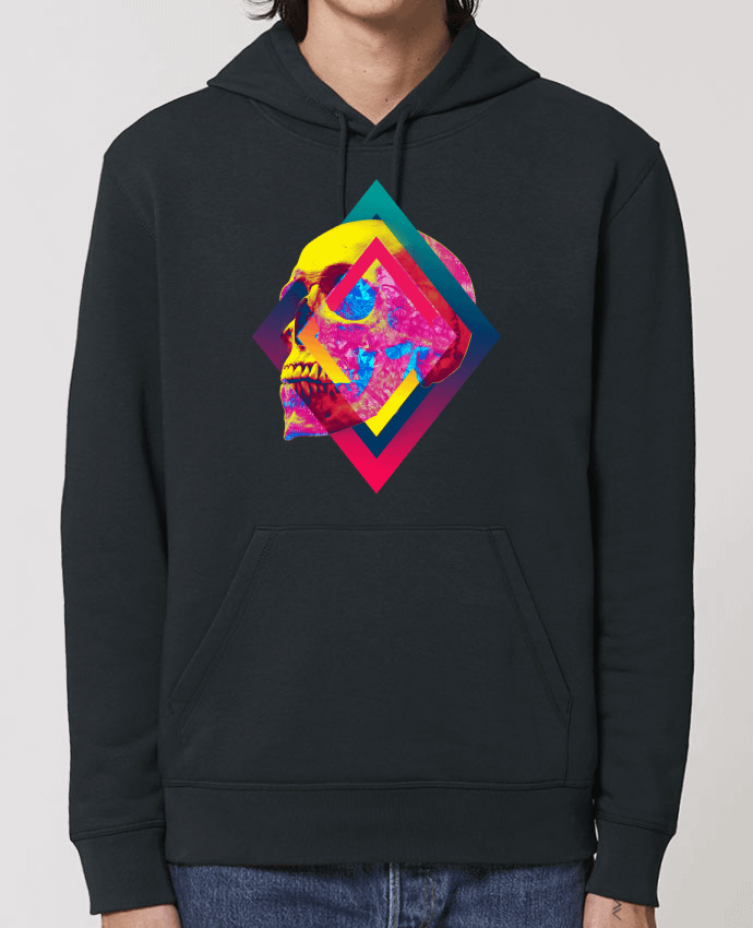 Essential unisex hoodie sweatshirt Drummer Lifeful Skull Par ali_gulec