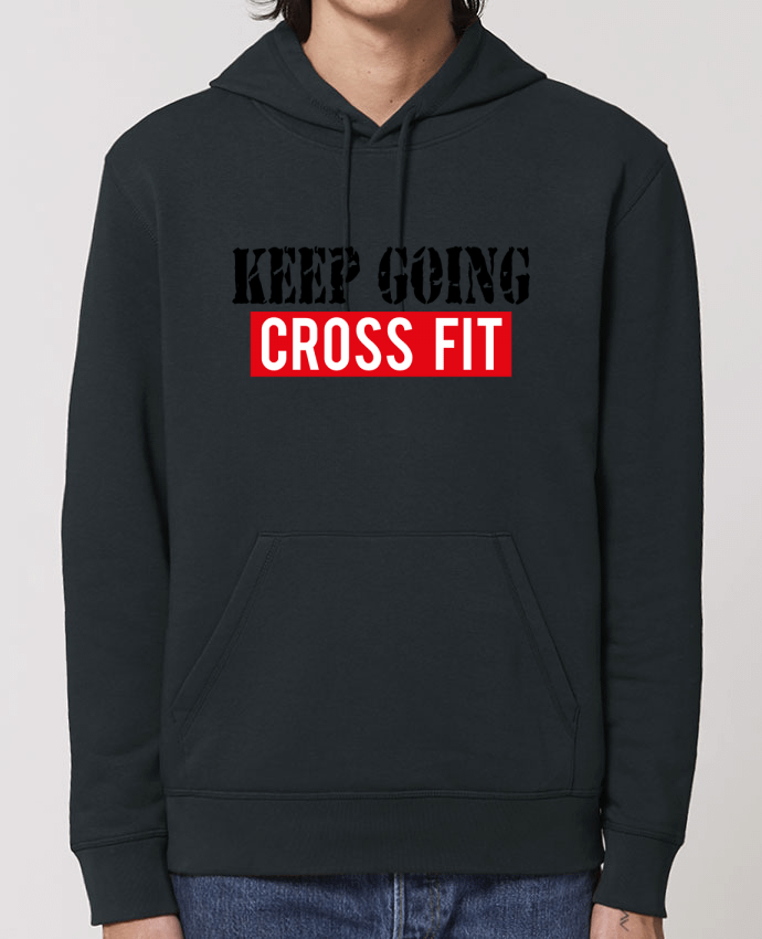 Essential unisex hoodie sweatshirt Drummer Keep going ! Crossfit Par tunetoo
