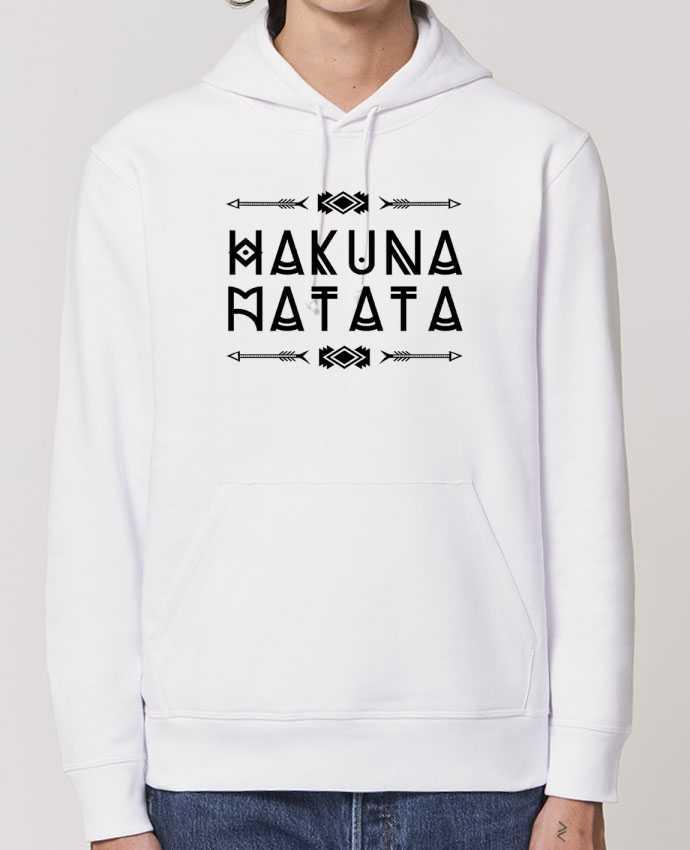 Essential unisex hoodie sweatshirt Drummer hakuna matata Par DesignMe
