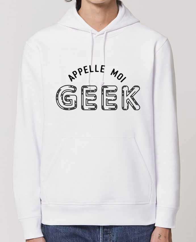 Hoodie Appelle moi geek Par tunetoo