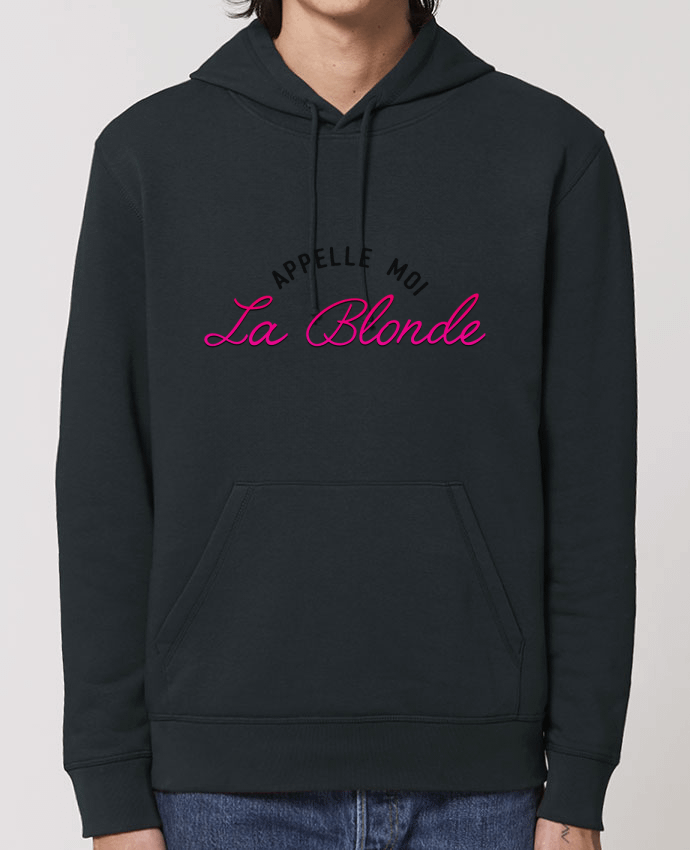 Essential unisex hoodie sweatshirt Drummer Appelle moi la blonde Par tunetoo