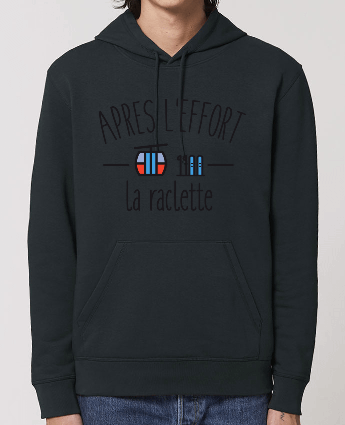 Essential unisex hoodie sweatshirt Drummer Après l'effort, la raclette Par FRENCHUP-MAYO