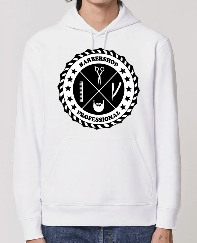 Essential unisex hoodie sweatshirt Drummer BARBERSHOP BLASON Par SG LXXXIII