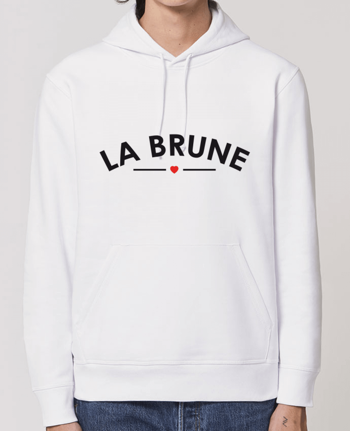 Essential unisex hoodie sweatshirt Drummer La Brune Par FRENCHUP-MAYO