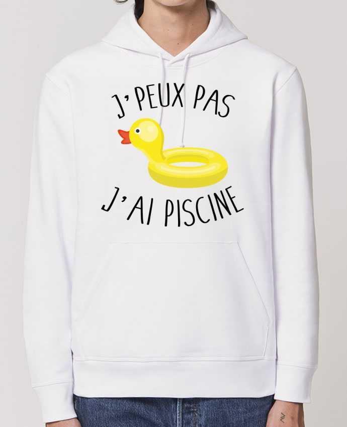 Hoodie Je peux pas j'ai piscine Par FRENCHUP-MAYO