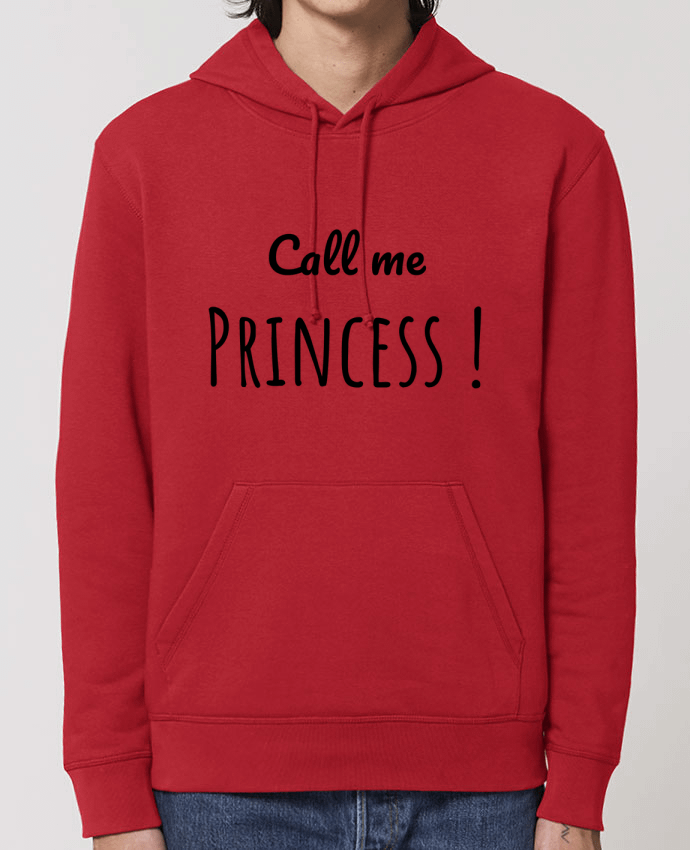 Essential unisex hoodie sweatshirt Drummer Call me Princess Par Madame Loé