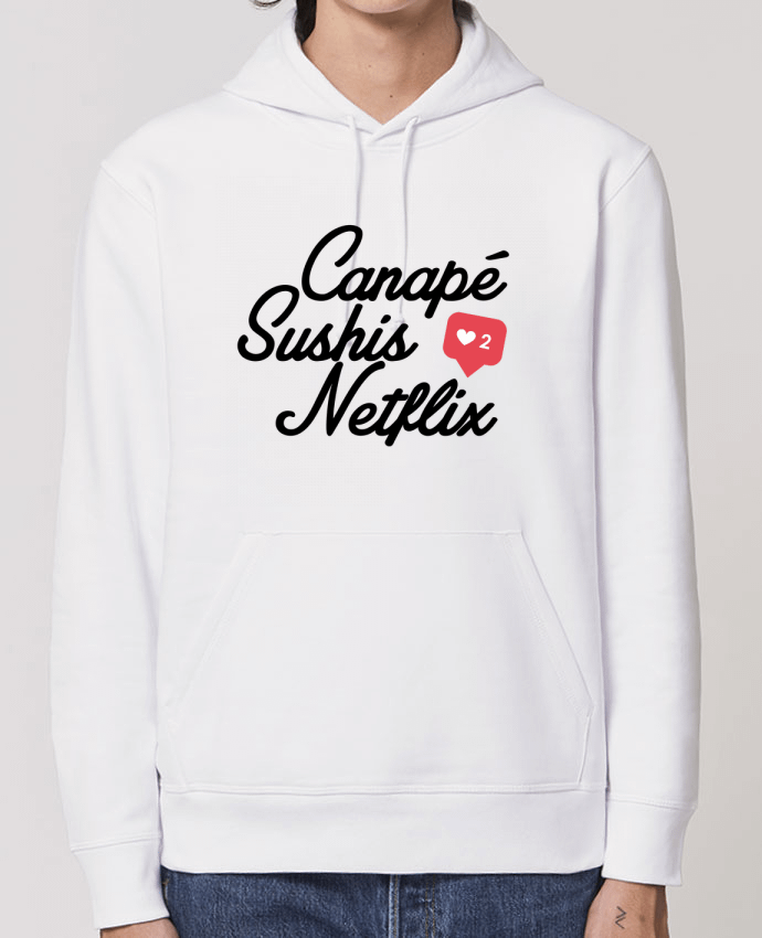 Sweat-Shirt Capuche Essentiel Unisexe Drummer Soirée byfaite Par Nana