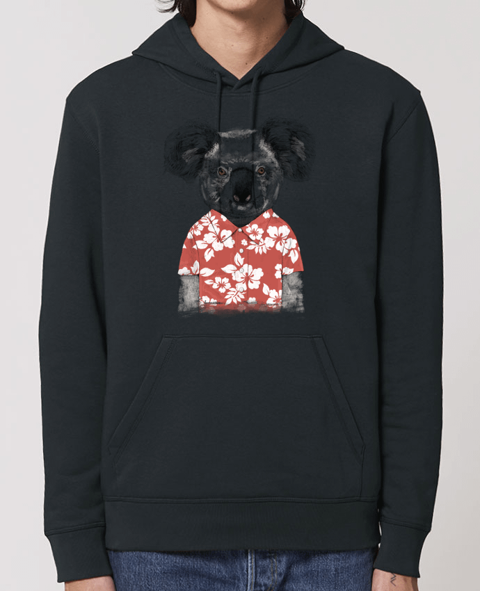 Essential unisex hoodie sweatshirt Drummer Summer koala Par Balàzs Solti