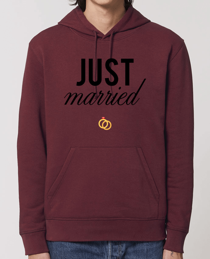 Essential unisex hoodie sweatshirt Drummer Just married Par tunetoo