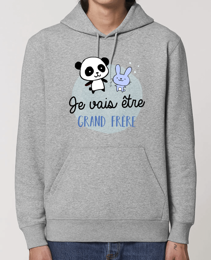 Essential unisex hoodie sweatshirt Drummer je vais être grand frère Par 