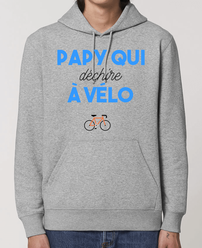 Essential unisex hoodie sweatshirt Drummer Papy qui déchire à Vélo Par tunetoo