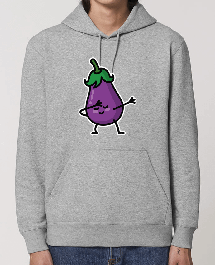 Essential unisex hoodie sweatshirt Drummer Aubergine dab Par LaundryFactory