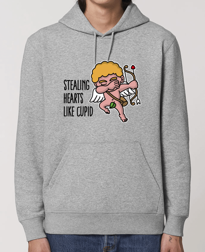 Essential unisex hoodie sweatshirt Drummer Stealing hearts like cupid Par LaundryFactory