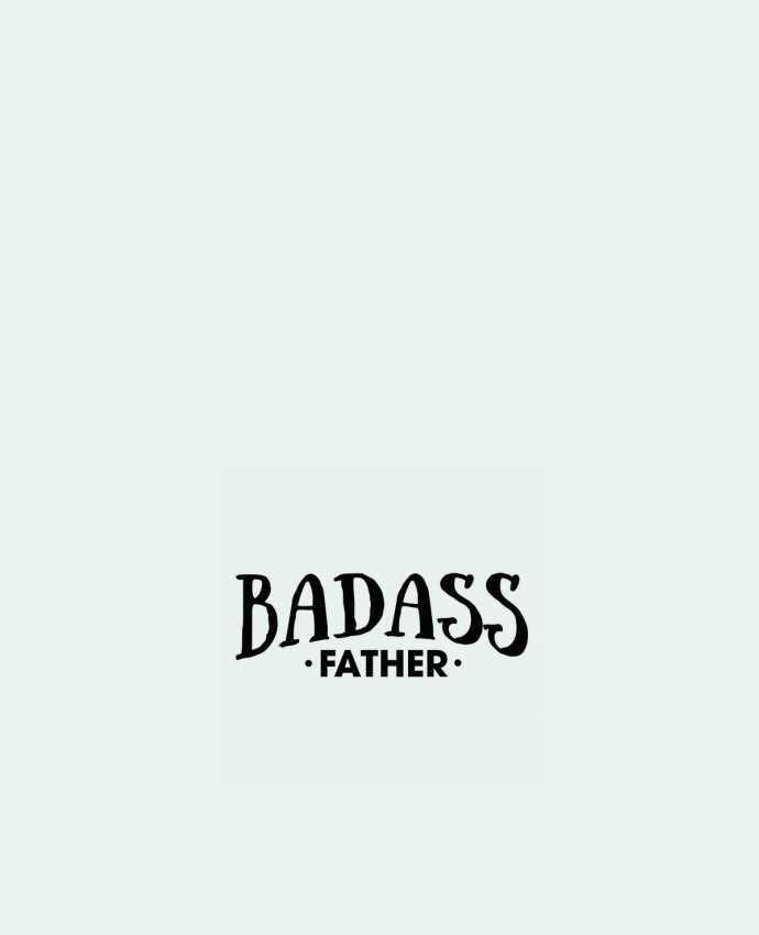 Tote Bag cotton Badass Father by tunetoo
