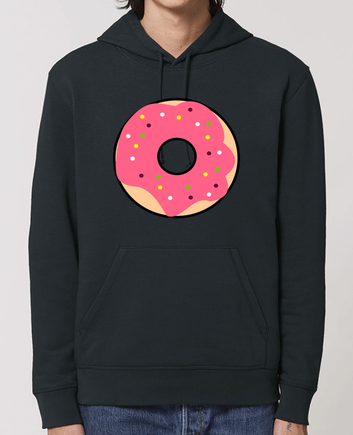 Essential unisex hoodie sweatshirt Drummer Donut Rose Par K-créatif