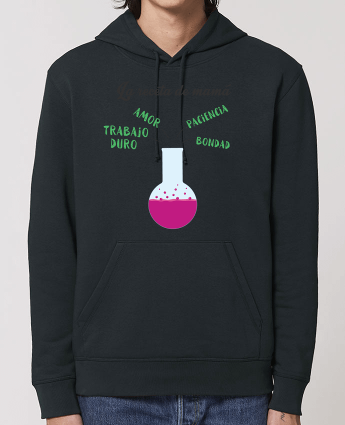 Essential unisex hoodie sweatshirt Drummer La receta de mamá Par tunetoo