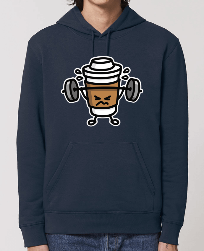 Hoodie STRONG COFFEE SMALL Par LaundryFactory