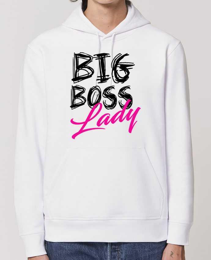 Essential unisex hoodie sweatshirt Drummer big boss lady Par DesignMe
