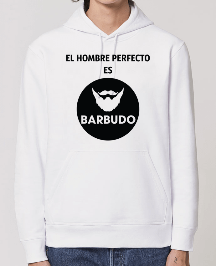 Essential unisex hoodie sweatshirt Drummer El hombre perfecto es barbudo Par tunetoo