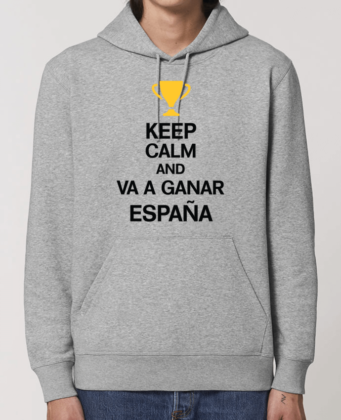 Essential unisex hoodie sweatshirt Drummer Keep calm and va a ganar Par tunetoo
