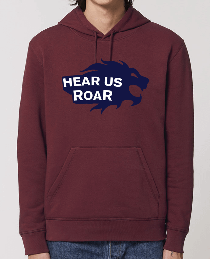 Essential unisex hoodie sweatshirt Drummer Hear us Roar Par tunetoo