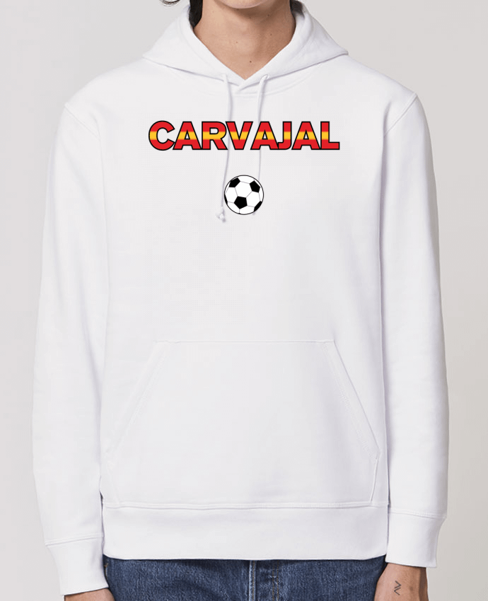 Essential unisex hoodie sweatshirt Drummer Carvajal Par tunetoo