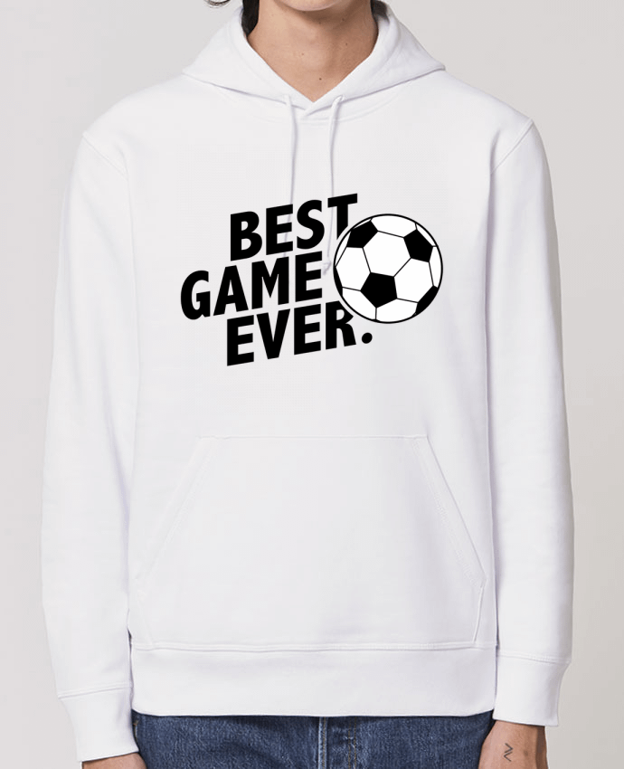 Essential unisex hoodie sweatshirt Drummer BEST GAME EVER Football Par tunetoo