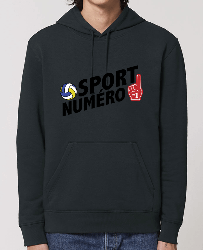 Hoodie Sport numéro 1 Volley Par tunetoo