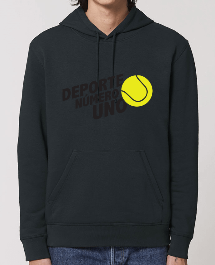 Essential unisex hoodie sweatshirt Drummer Deporte Número Uno Tennis Par tunetoo